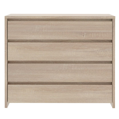 Chest of drawers Selina pakoworld 4 drawers sonoma 105x40.5x92cm