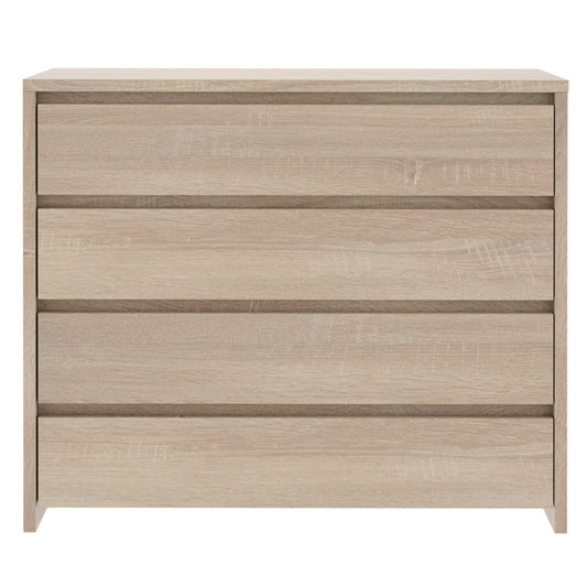 Chest of drawers Selina pakoworld 4 drawers sonoma 105x40.5x92cm