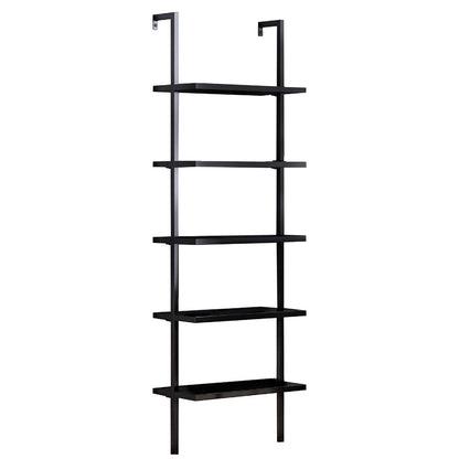 Bookcase Harris pakoworld black 70x22x200cm