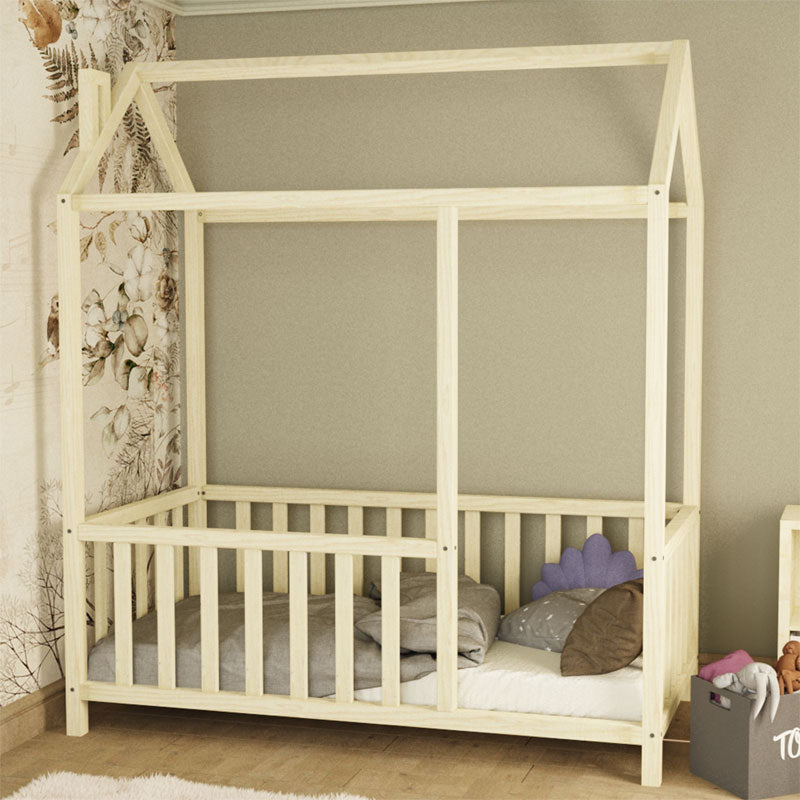 Children's bed Page pakoworld pine wood natural 70x140cm