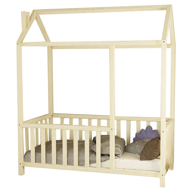 Children's bed Page pakoworld pine wood natural 70x140cm