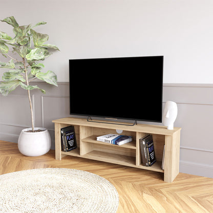 Tv stand Tserium pakoworld melamine natural 120x30x45cm