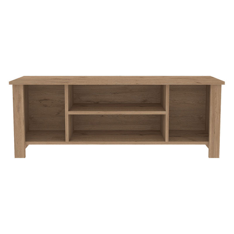 Tv stand Tserium pakoworld melamine natural 120x30x45cm