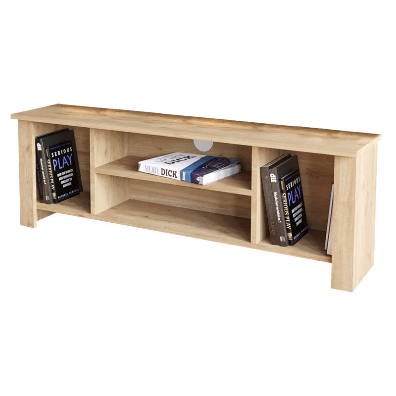 Tv stand Tserium pakoworld melamine natural 120x30x45cm