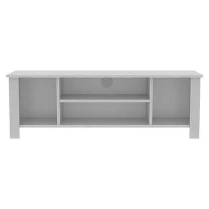 Tv stand Tserium pakoworld melamine white 120x30x45cm