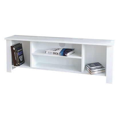 Tv stand Tserium pakoworld melamine white 120x30x45cm