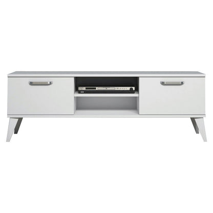 Tv unit Meliray pakoworld melamine white 150x30x50,6cm