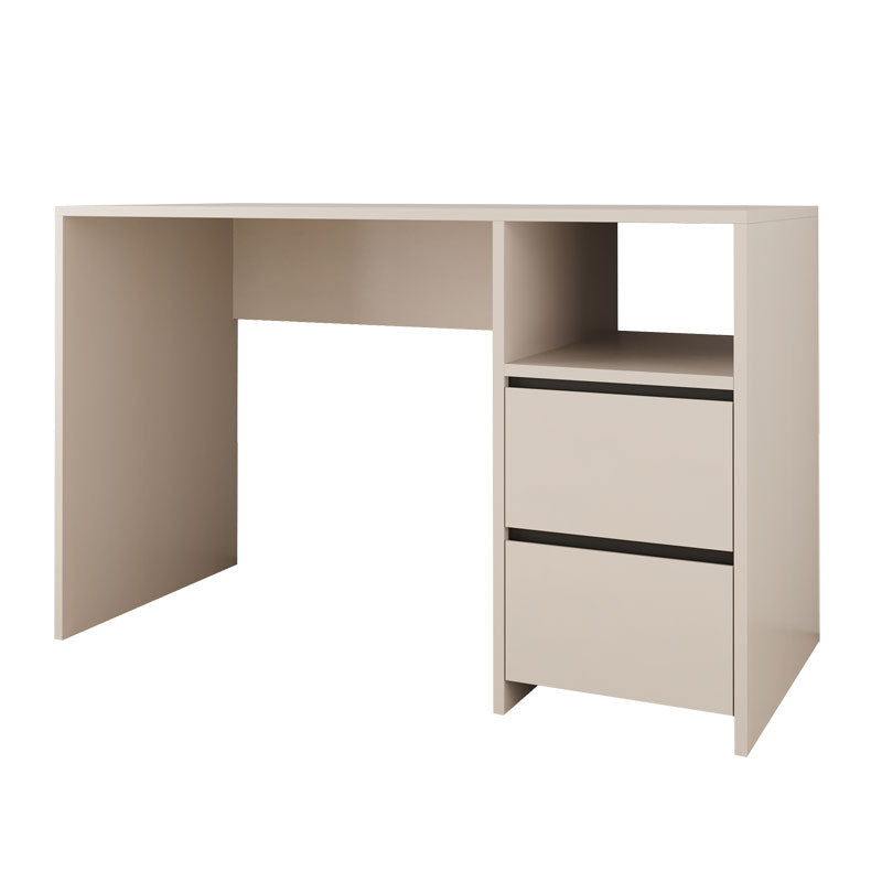 Study desk Joniel pakoworld melamine cream 114x56x75cm