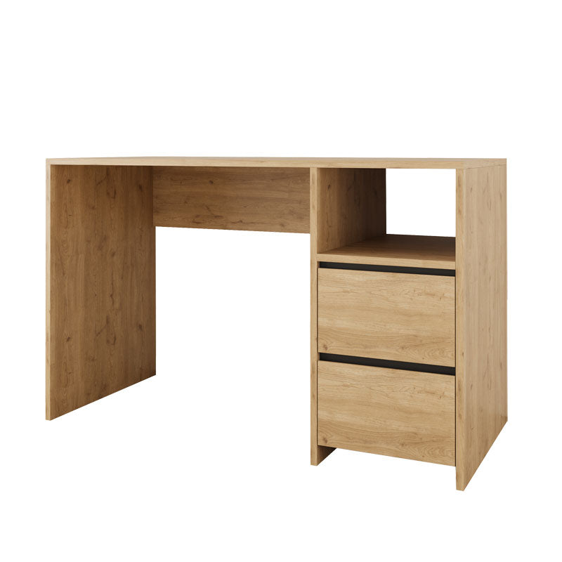 Study desk Joniel pakoworld melamine oak 114x56x75cm