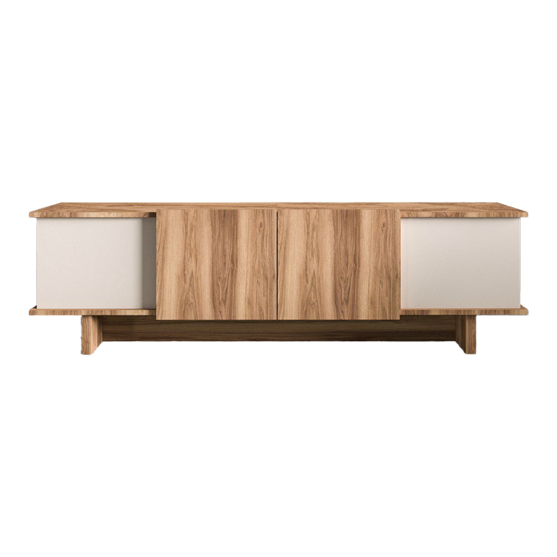 Aramos pakoworld TV cabinet in walnut-cream shade 180x33x50cm