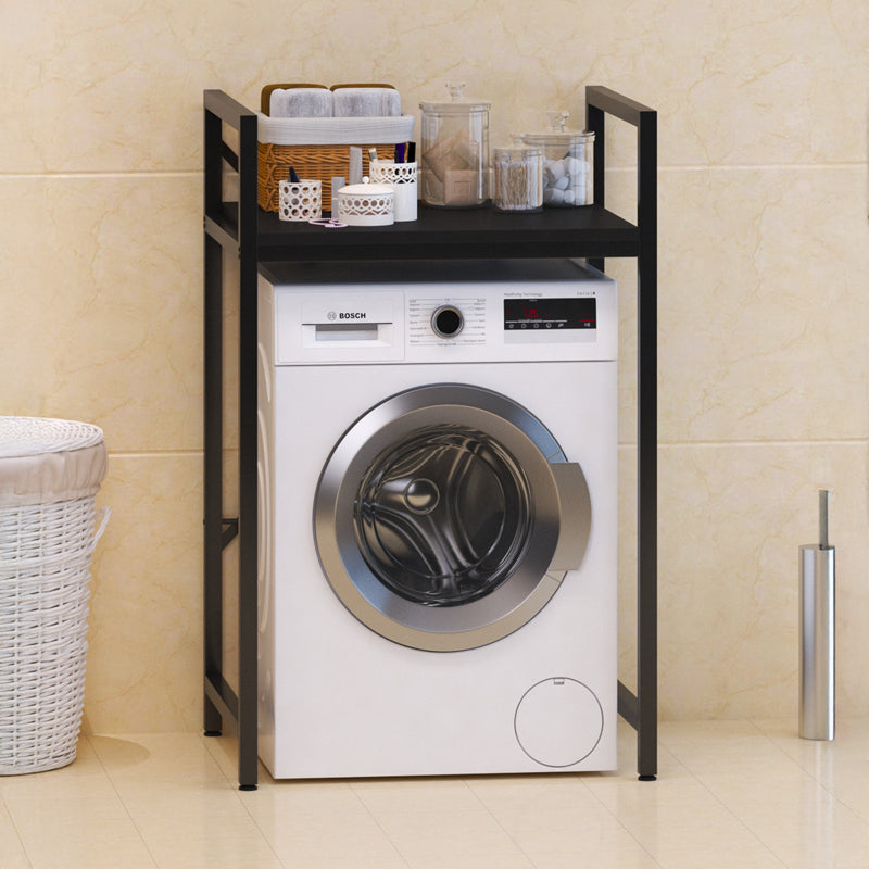 Washer-dryer support shelf Delavar metal black 72x60x116cm