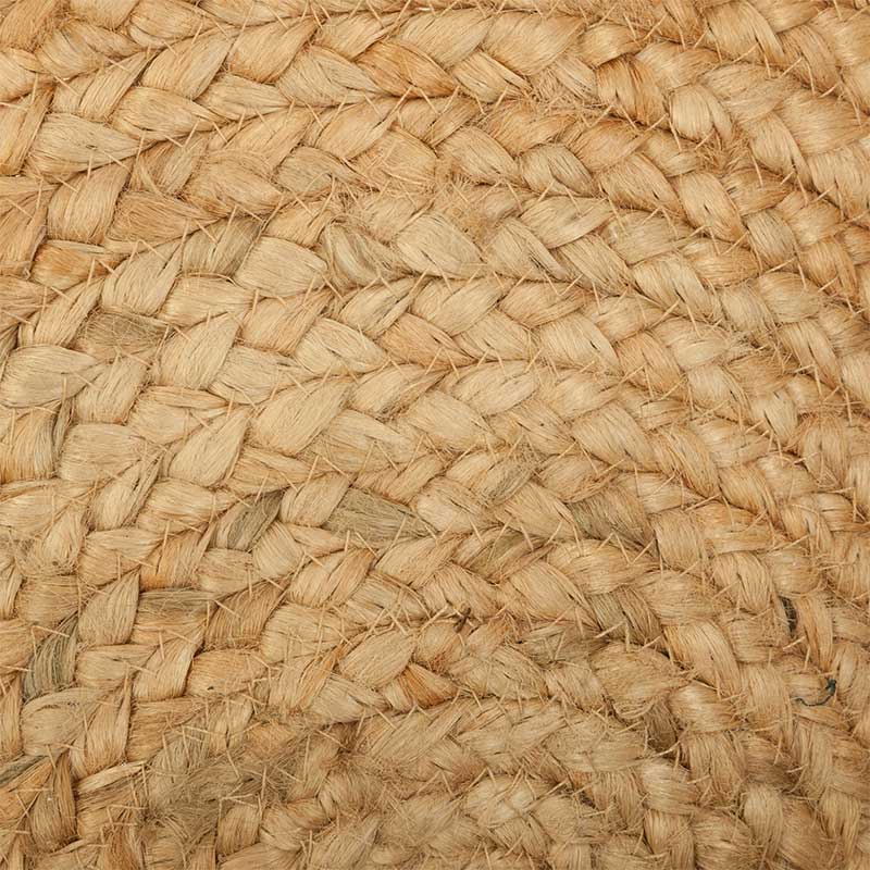 Lace carpet pakoworld jute natural D120x1cm