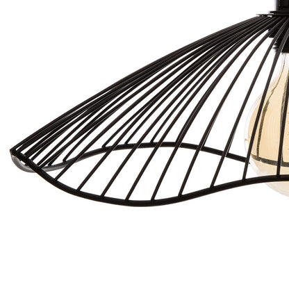 Galt pakoworld Ε27 ceiling light black D34x15.5cm