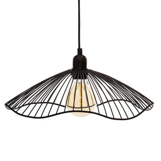 Galt pakoworld Ε27 ceiling light black D34x15.5cm