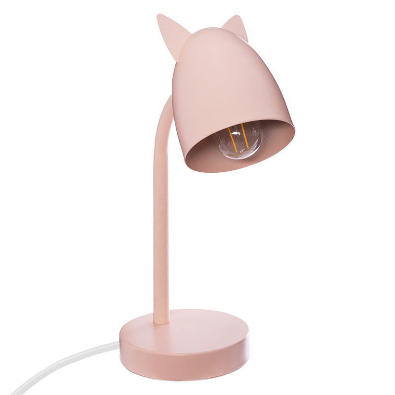 Desk lamp Lucian pakoworld E14 pink 18x12,5x31cm