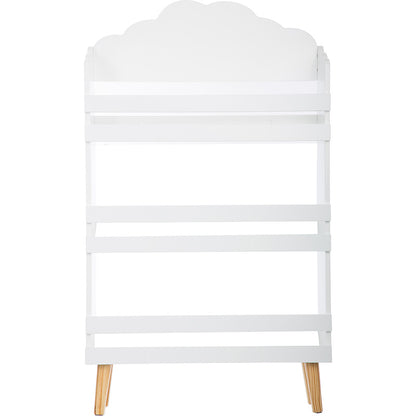 Children's bookcase Cloud pakoworld white 58x18x100 cm