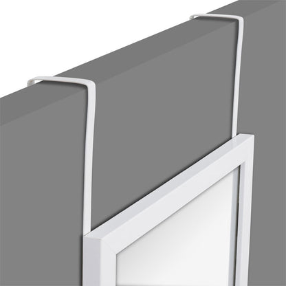 Door mirror PWD-0111 polyresn-white 34x1.7x94cm