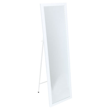 Floor mirror PWD-0112 pakoworld polyresin-glass white 39x35.5x125cm