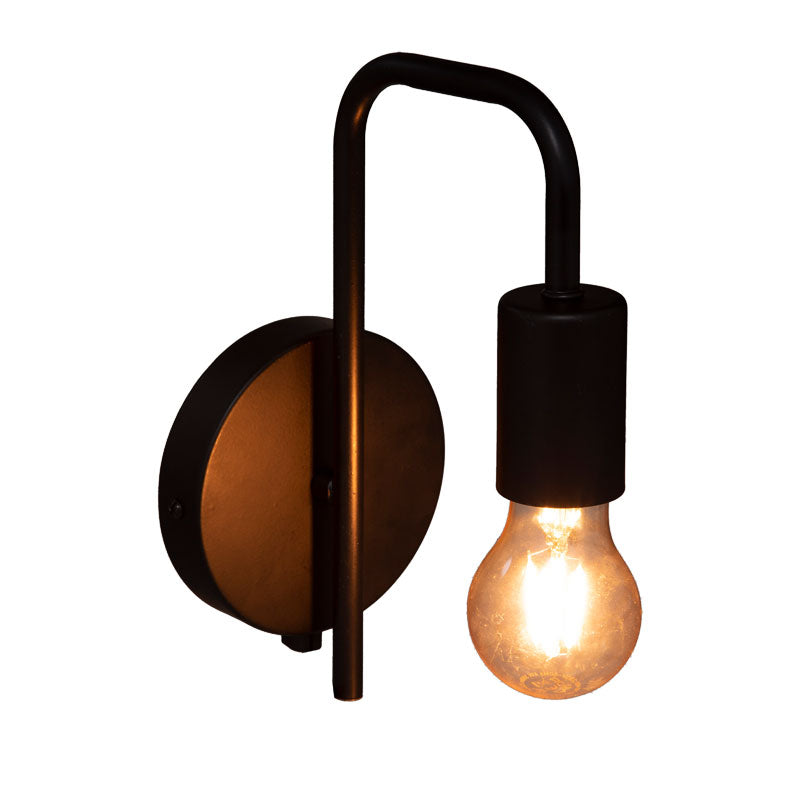 Wall lamp Zhola pakoworld E27 40W black 17x12x25cm