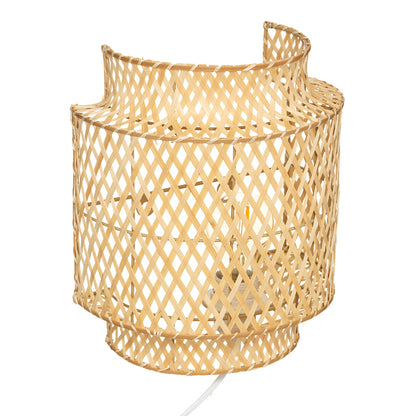 Wall lamp Jeorve pakoworld E27 40W natural 23x15x28cm