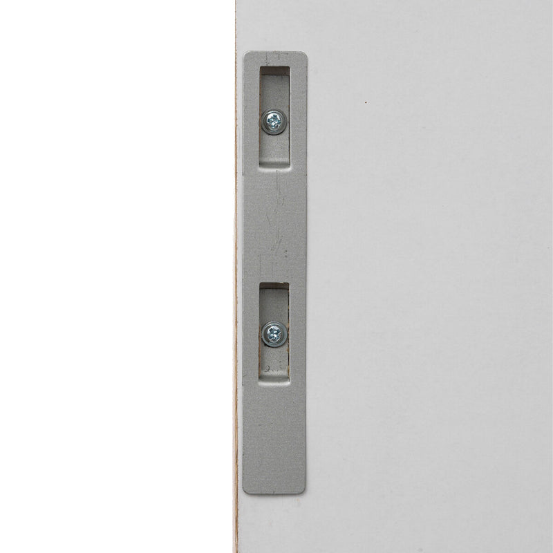 Door mirror PWD-0111 polyresin-silver 34x1.7x94cm