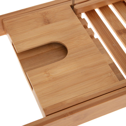 Bath tray rack Platon pakoworld bamboo natural 70x15x4.5cm