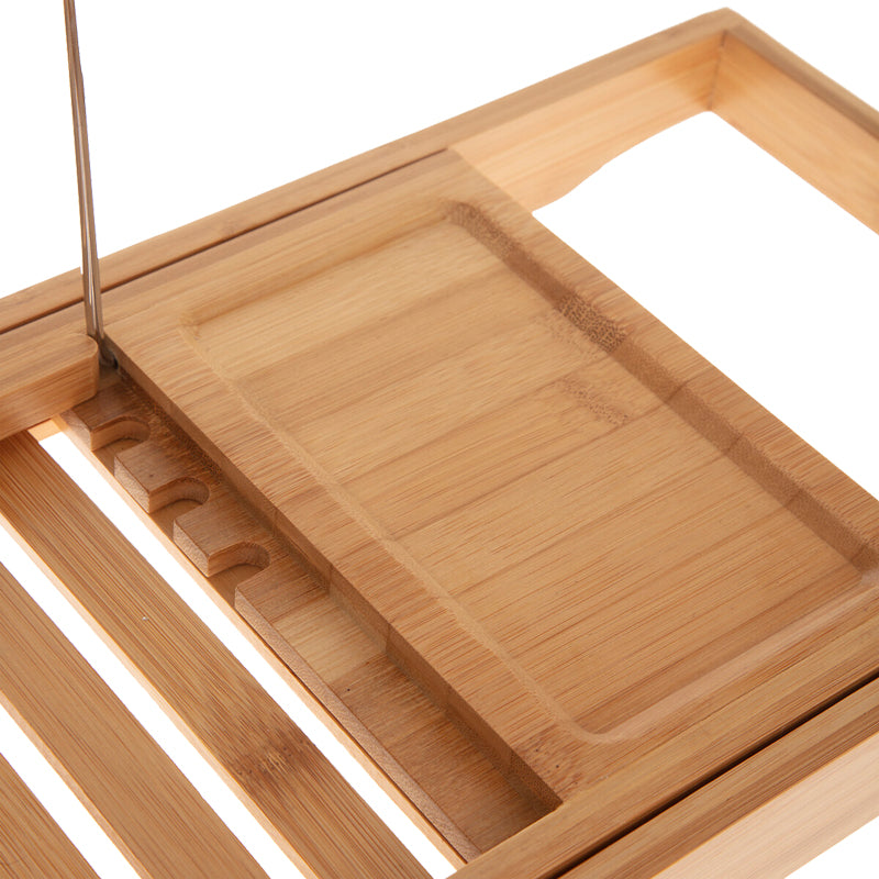 Bath tray rack Platon pakoworld bamboo natural 70x15x4.5cm