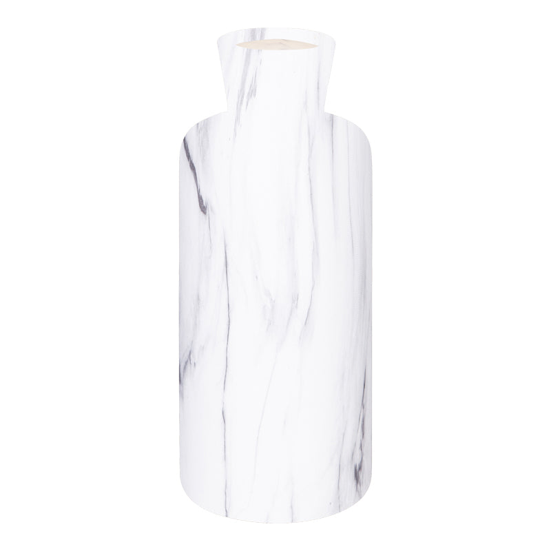 Vase Zerzo pakoworld ceramic in marble look D12x30cm