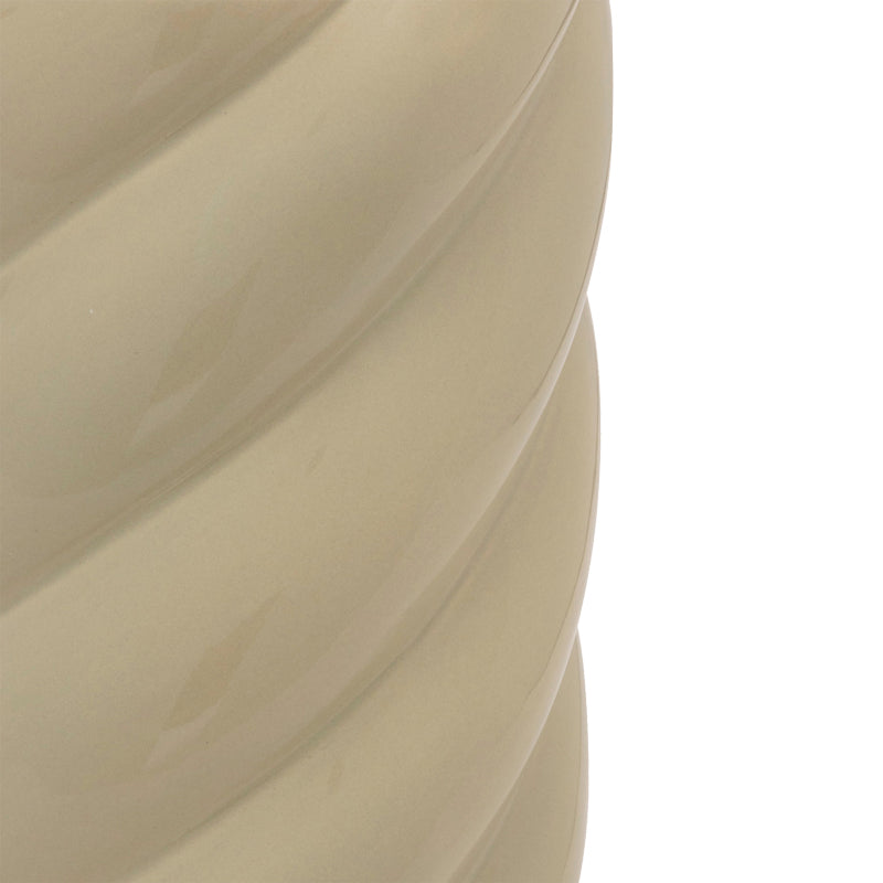 Vase Dermel pakoworld ceramic in marble look D12x25cm