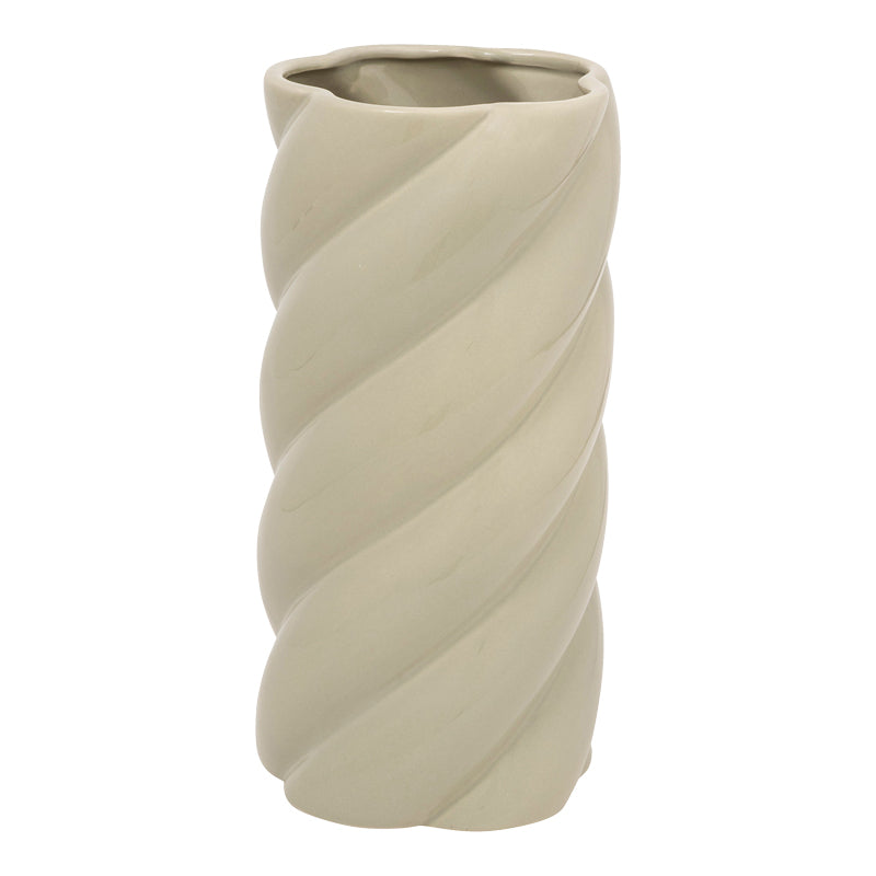 Vase Dermel pakoworld ceramic in marble look D12x25cm