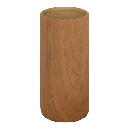 Vase Joefer pakoworld ceramic in natural color D9.5x20cm
