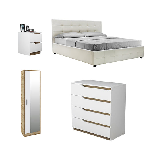 Bedroom set Verena pakoworld 4 pcs 160x200cm