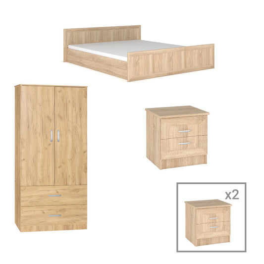 Student's bedroom set New Nap 3 pakoworld 4 pcs