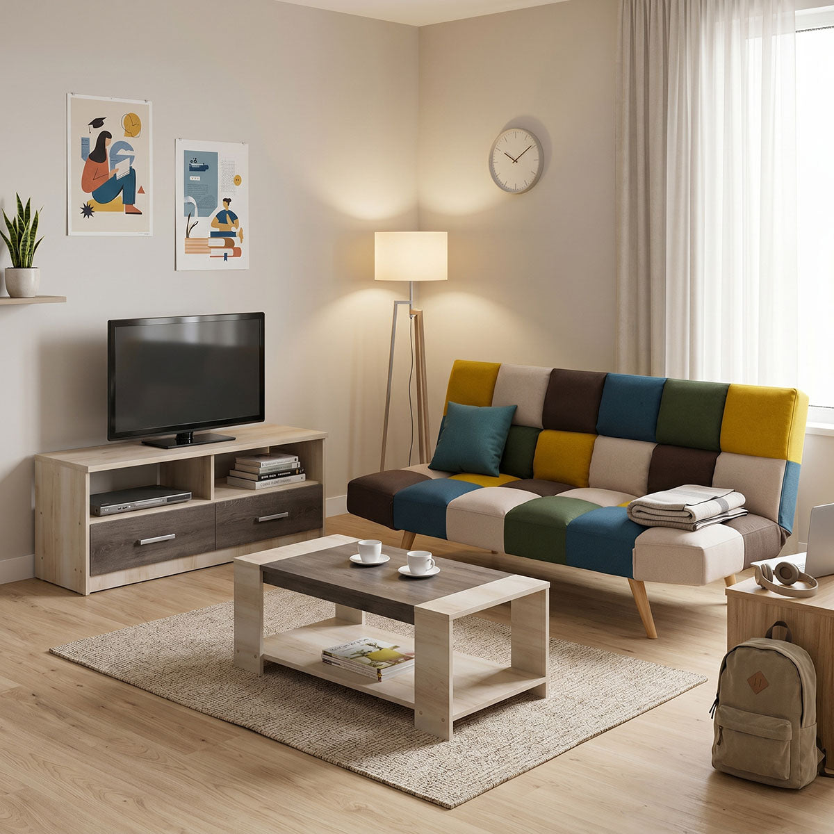 Lounge 3 student furniture package set of 3 pcs