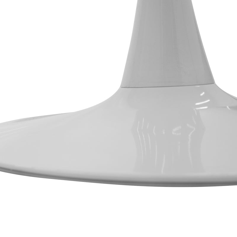 Julita-Balou pakoworld dining table set of 5 pp-mdf in white color D100x75cm