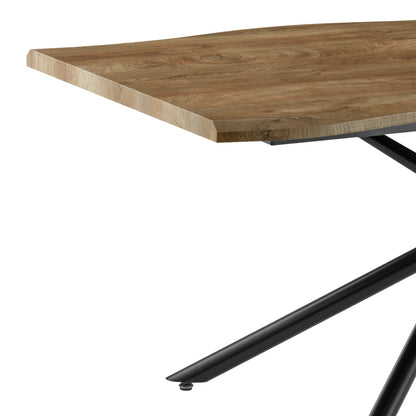 Dining table Ditta-Jonal pakoworld mocha- walnut 180x90x76cm