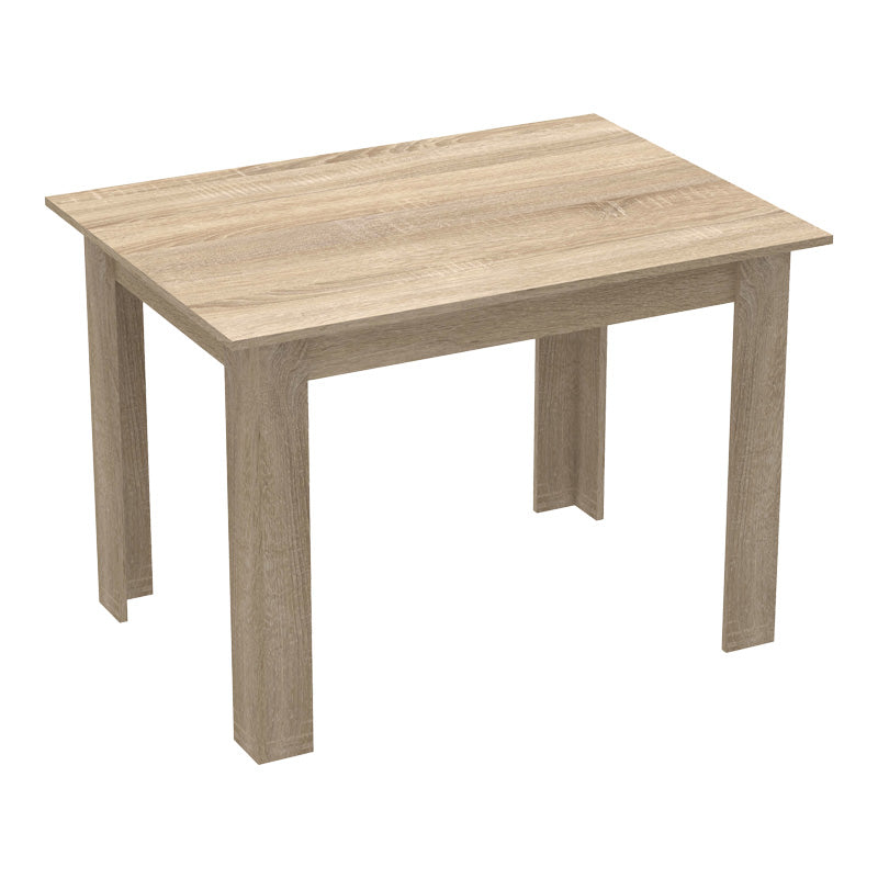 Dining table set of 5 pieces Manka-Parker madf in black-sonoma color 110x80x77cm