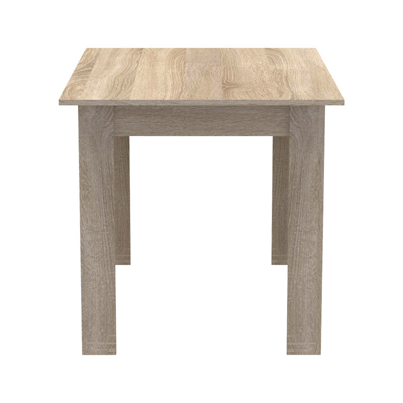 Dining table set of 5 pieces Manka-Parker madf in black-sonoma color 110x80x77cm