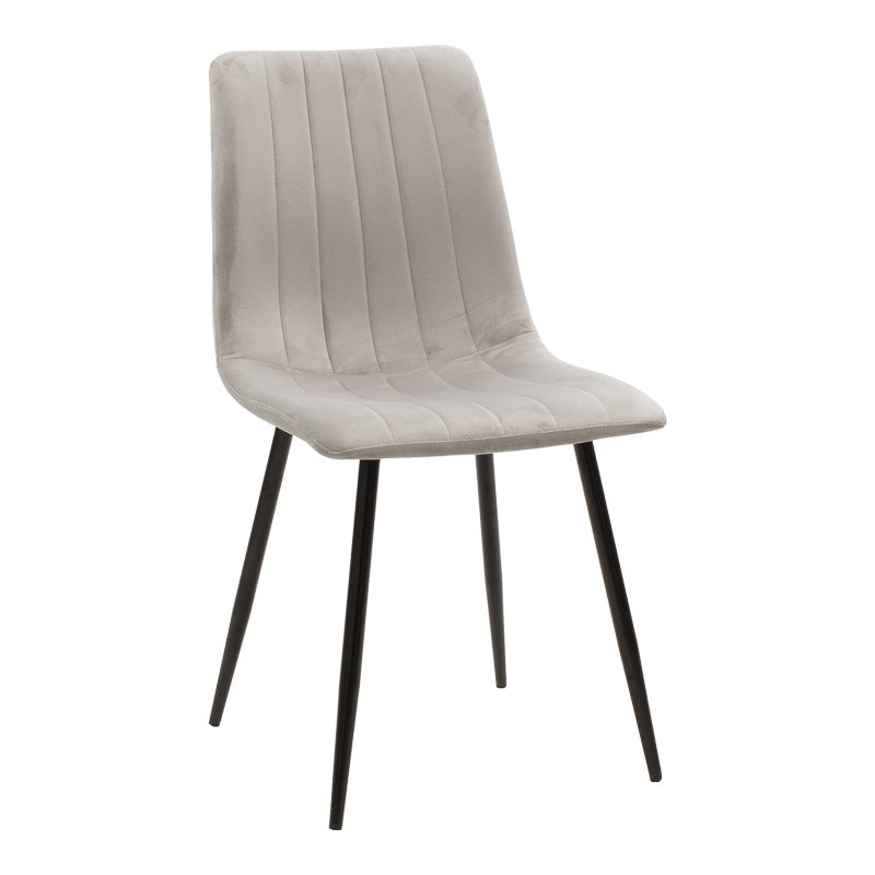Dining table Natali-Noor set of 3 pcs MDF black-grey-natural legs 120x80x76cm