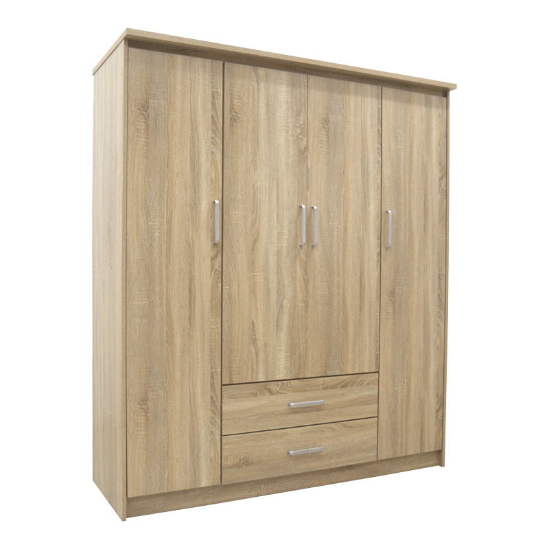 Olympus Sonoma Bedroom Set with Bed 120x200cm Set of 4pcs
