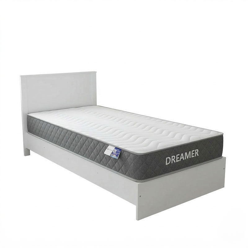 Bed with mattress Athos-Dreamer white 90x190cm