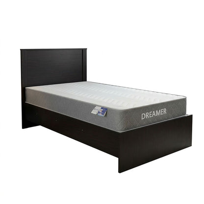 Bed with mattress Athos-Dreamer wenge 90x190cm