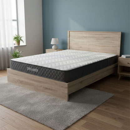Bed with mattress Athos-Dreamer sonoma 160x200cm