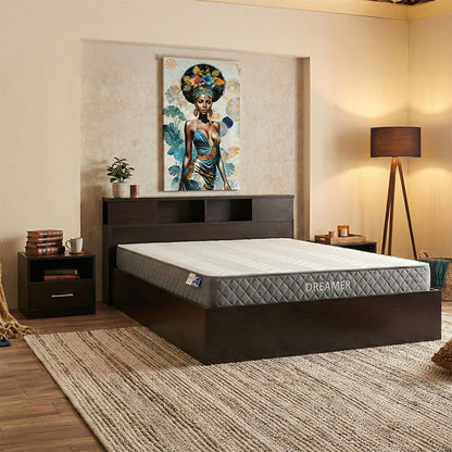 Bed with mattress Olympus-Dreamer wenge 160x200cm