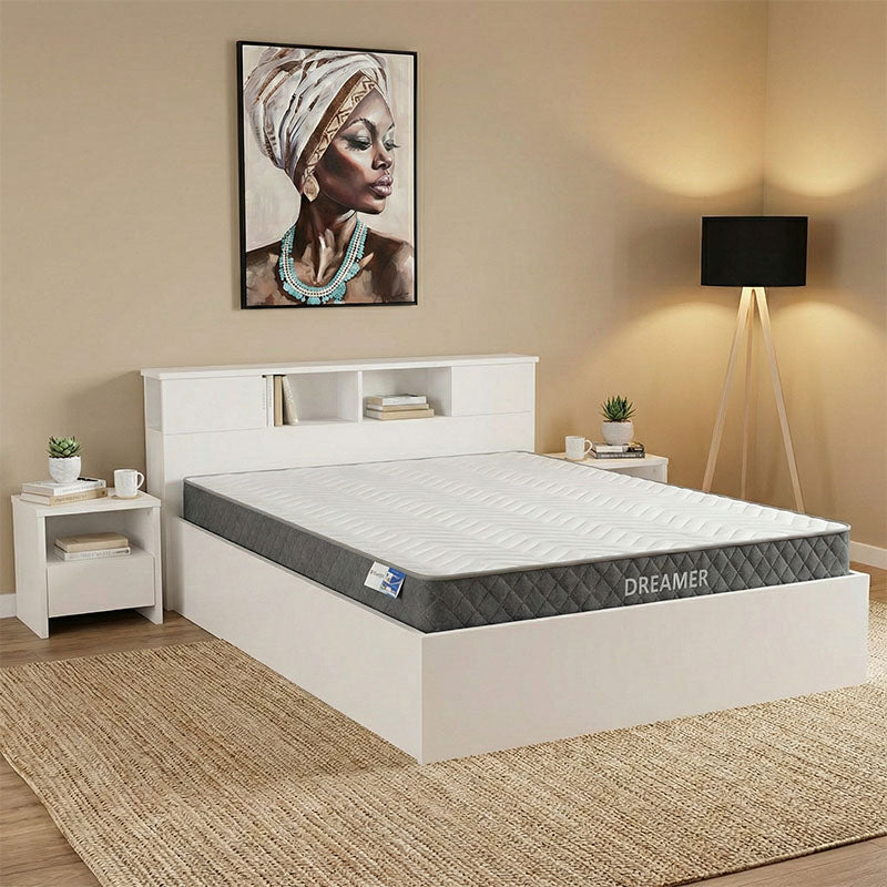 Bed with mattress Olympus-Dreamer white 160x200cm