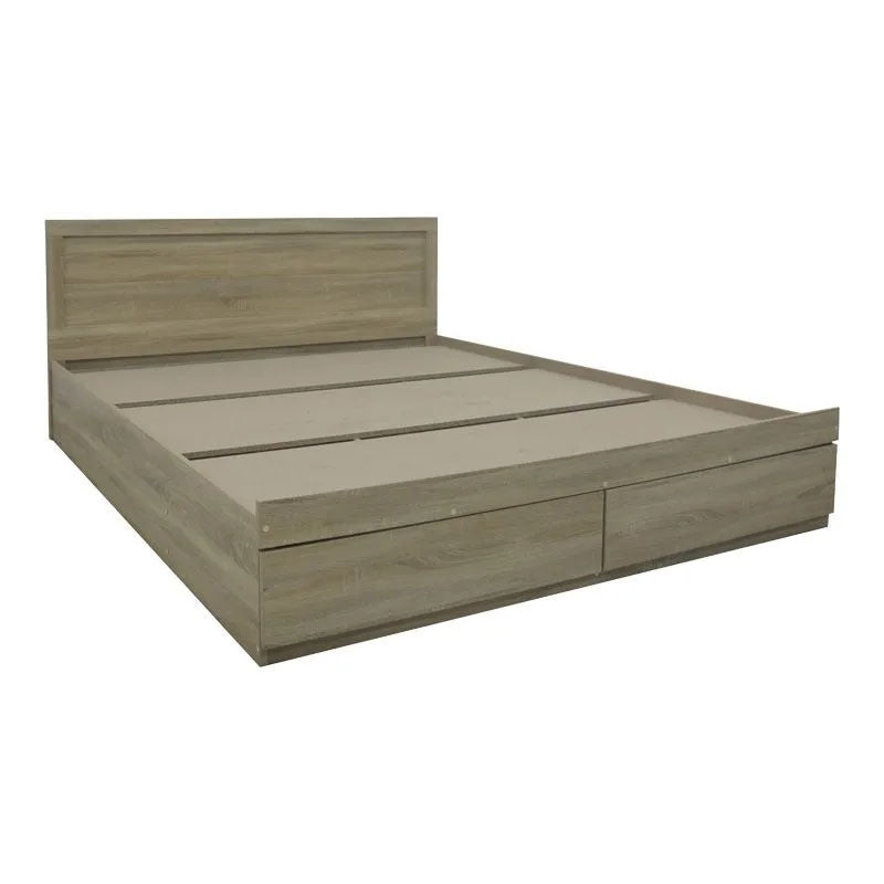 Bed with mattress and drawer Olympus-Dreamer sonoma 160x200cm