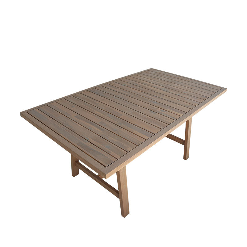 Malibu dining table 5 pcs solid acacia wood 160x90x75cm
