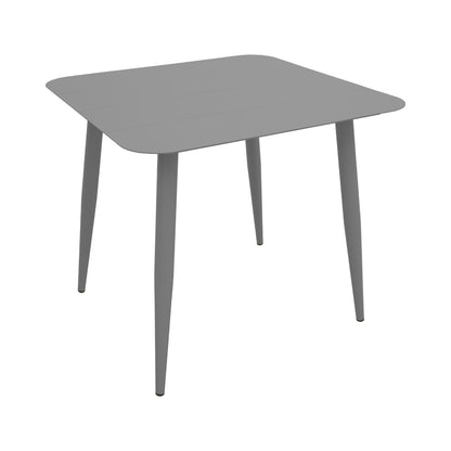 Dining set Heven Vista set of 3 pieces anthracite aluminum 80x80x72cm