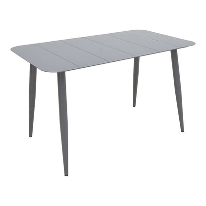 Dining set Heven Vista set of 5 pieces anthracite aluminum 150x80x72cm
