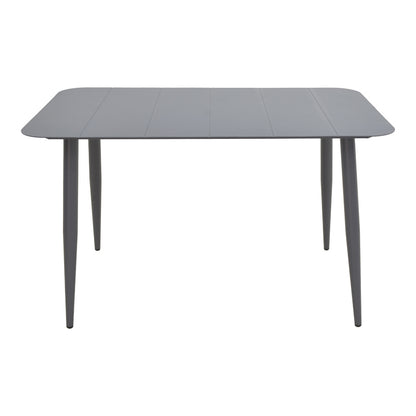 Dining set Heven Vista set of 5 pieces anthracite aluminum 150x80x72cm